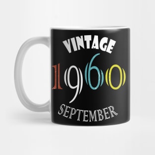 1960 September Vintage Mug